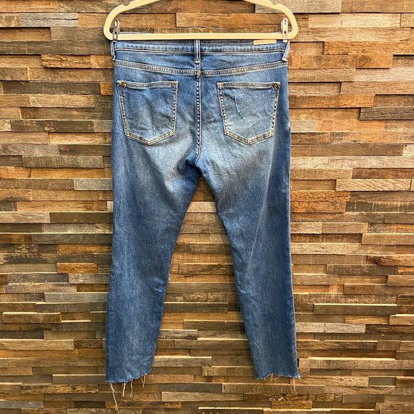 Pilcro & The Letterpress Stet Raw Hem Skinny Jeans - Picture 2 of 5